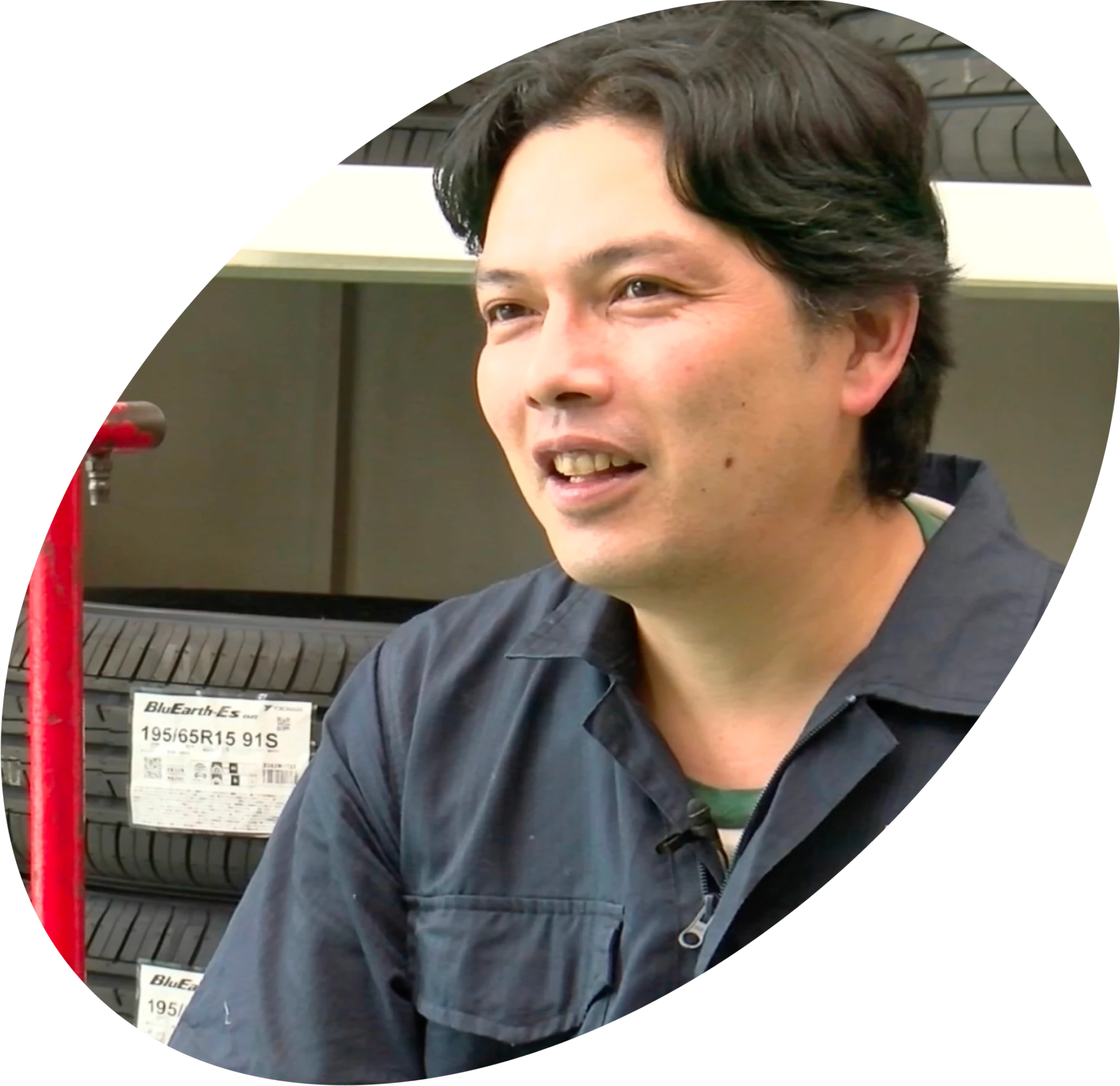 Kさん（2019年入社・元ガソリンスタンド店員）